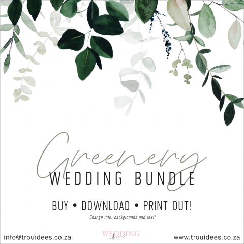 Greenery Wedding Stationery